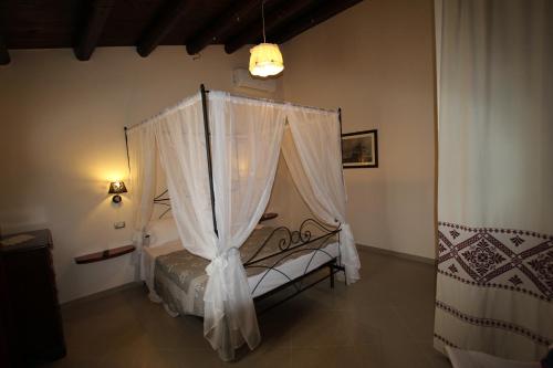 Krevet ili kreveti u jedinici u okviru objekta Villa Bulcrini