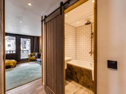 Appartement skis aux pieds avec parking - 5 pers.