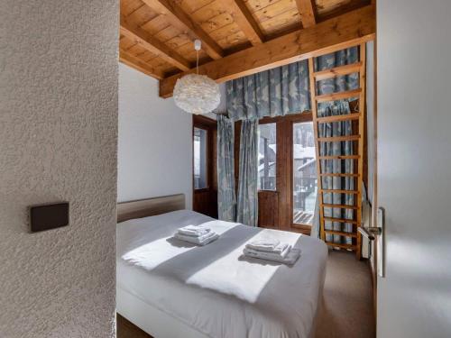 Appartement 5 pers., vue dégagée, au pied des pistes