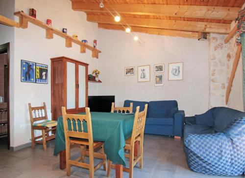 Χώρος καθιστικού στο Apartamentos Turísticos los Abuelos