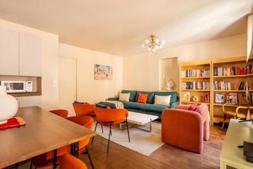 Le Marais - Les Halles Colorful & Modern 3BD