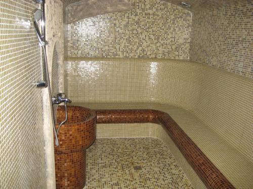 Ένα μπάνιο στο Hunting Residence Lodge