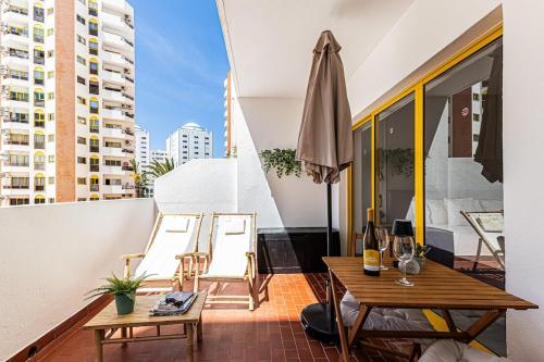 Apartamento T1 a poucos minutos a pé da Praia da Rocha e da Marina de Portimão