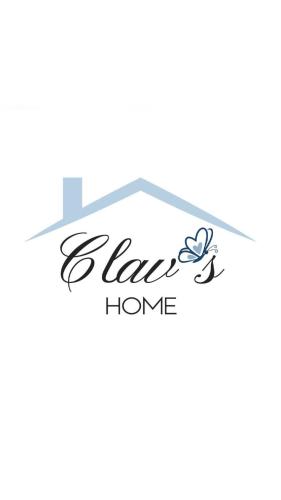a logo for a house with a blue home at B&B Clav's Home - bebclavshome in Pozzilli