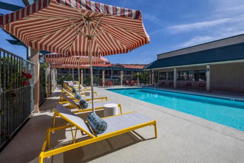 Piscina a Hotel Moab Downtown o a prop