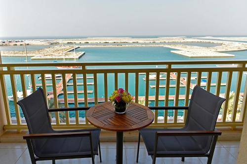 Balkón nebo terasa v ubytování Jannah Hotel Apartments & Villas