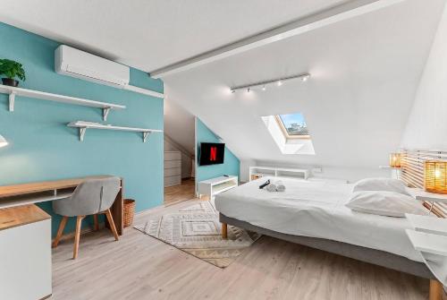 Grand Duplex T4 • Terrasse • Parking • Centre