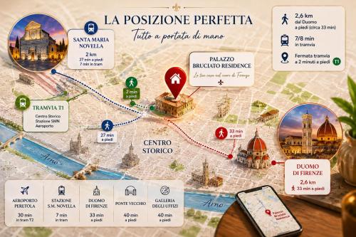 Palazzo Bruciato Residence - 3 Bedrooms, 2 Bathrooms, 6 Guests