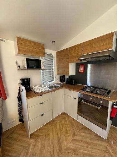 Mobil-home spacieux de 2 chambres 6 personnes