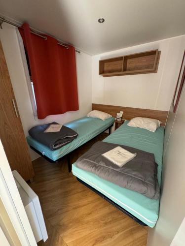 Mobil-home spacieux de 2 chambres 6 personnes