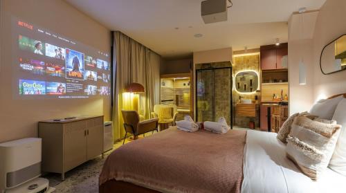 Love Room Strasbourg, Suite Ibiza, Balnéo & Sauna