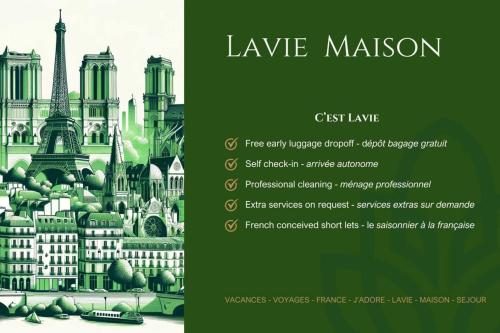 Lavie Maison Cozy Flat in Parisian Passage