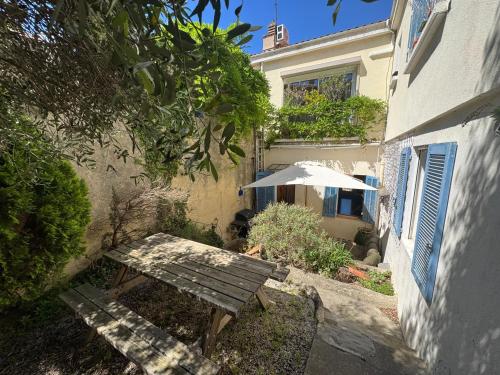 Appartement chaleureux avec jardin