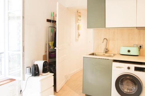 studio courtyard in the heart of the 15e