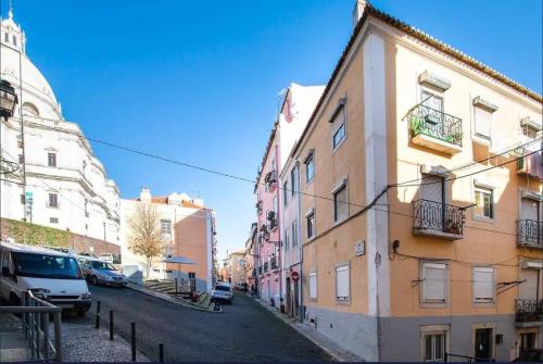 Incroyable vue sur le Panthéon dans l'Alfama