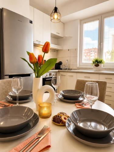 Foto Family&Business Travelers Aerodrom Srna Sunrise Apartment free parking 6
