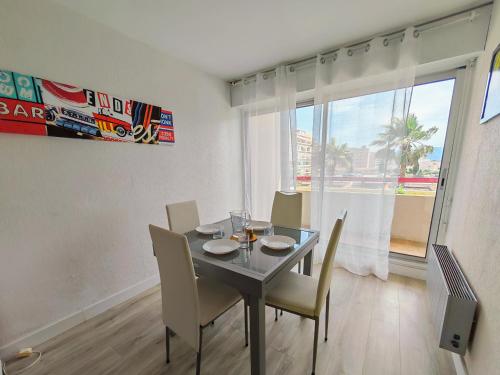Appartement T3 avec parking, vue mer & montagne