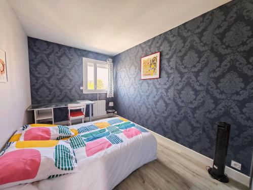 Appartement T3 avec parking, vue mer & montagne
