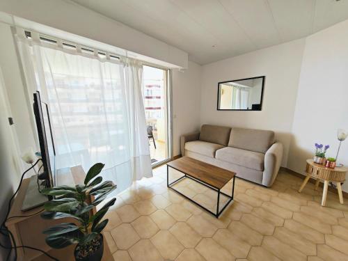 Studio Cabine Rénové - 5 Pers - Vue Mer - Canet-en-Roussillon