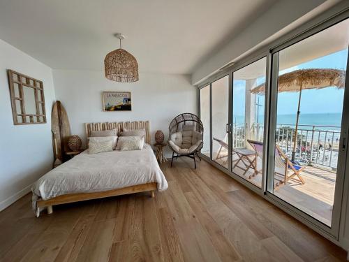 Superbe appartement face mer - 5 pers. - FR-1-331-236