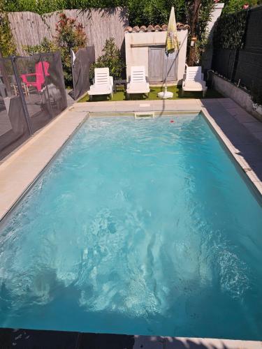 Maison avec sa piscine privée