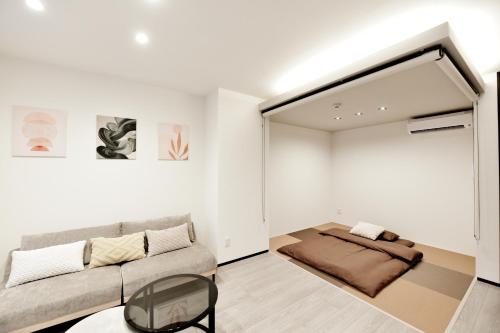 Spacious 65sqm Family Apartment Namba Dotonbori Kuromon 8 Guests Riverwood 201