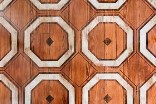 a close up of a wooden floor at 86 Cannon Charleston - Adults Only in Charleston