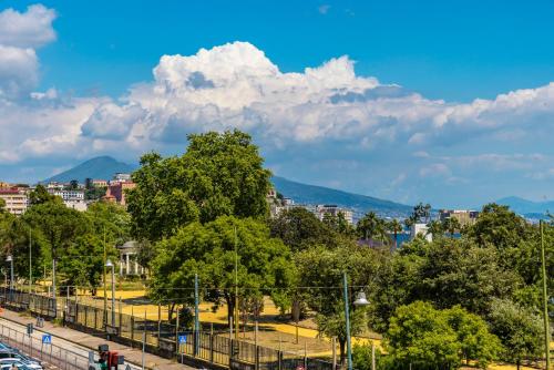 a view of a city with trees and buildings at Waterfront Riviera in Naples