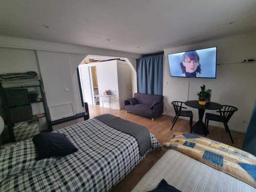 Studio Cozy à 100 m des halles