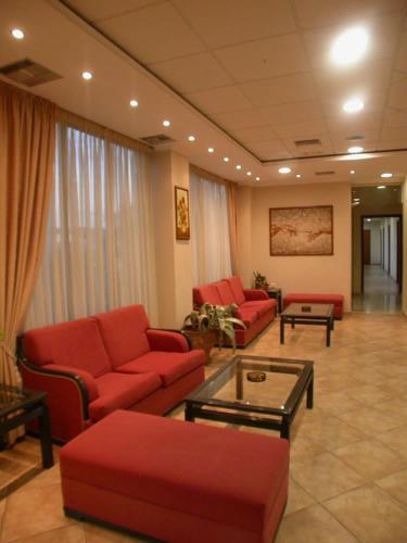 Zona de estar de Hotel Alkionis