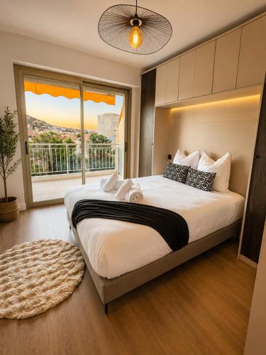 Le Belvédère Californie - Terrasse & Vue Cannes