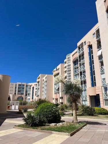 appartement Sète vue sur mer piscine