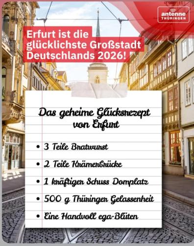 a poster for a concert in a city at Zimmervermietung Dalberg in Erfurt