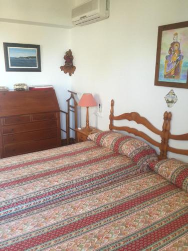 Cama o camas de una habitación en Villa Menorquina