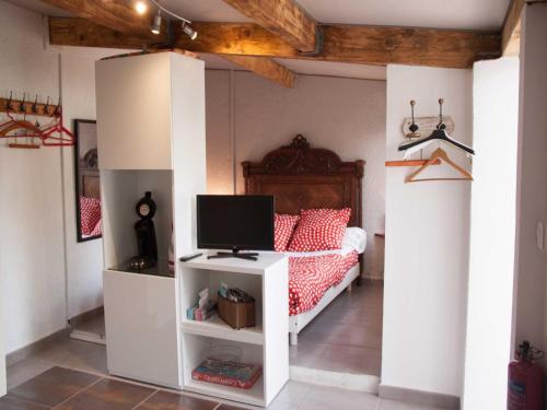 Postel nebo postele na pokoji v ubytování Maison d'Hôte du Jas