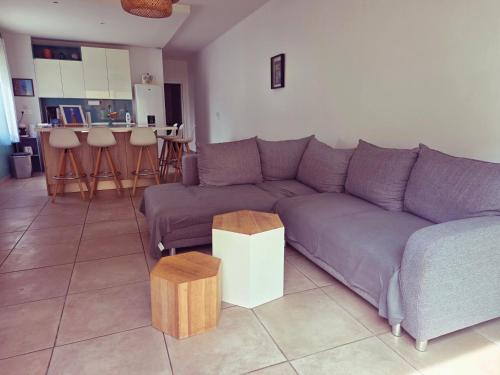 Appart pour 6personnes avec jardin la mer a pieds