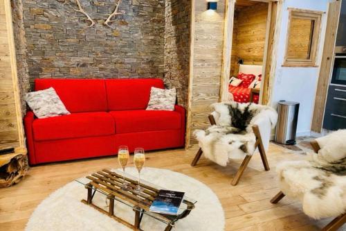 Renovated flat at the foot of the Grands Montets