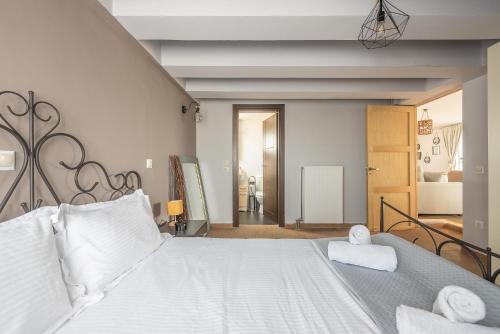 Llit o llits en una habitació de Salty Caramel Loft