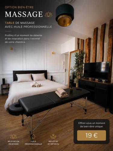 Spa du palais jacuzzi sauna - Rouen centre - free parking