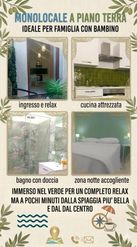 a flyer for a promotion of a plano tulum bathroom at La Sanfelice in Agropoli