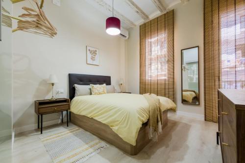 Apartamento 1 dormitorio y habitación con futon