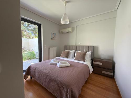 Glyfada Garden Retreat 2 Bedroom Terrace Apartment