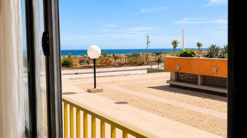 Loggia with sea view, Beach 100 m, Palm Beach Barcarès