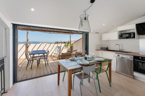 Clim - Parking - Terrasse - BBQ - 5min Centre Sète