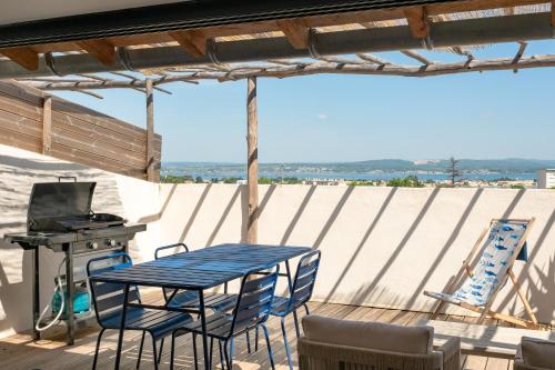 Clim - Parking - Terrasse - BBQ - 5min Centre Sète