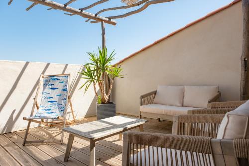 Clim - Parking - Terrasse - BBQ - 5min Centre Sète