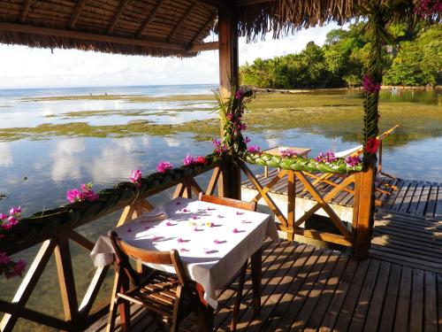 Landskap semula jadi dekat dengan resort