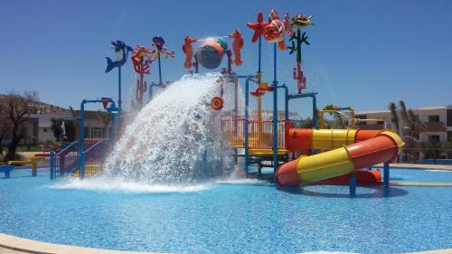 a water park with a water slide at Lunja Village - Agadir in Taghazout