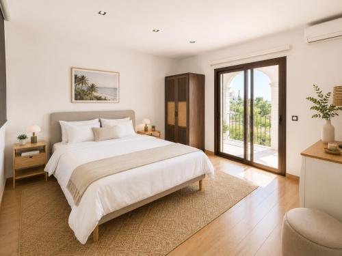 Exclusive Villa with Private Pool & Mediterranean Gardens near the Beach
