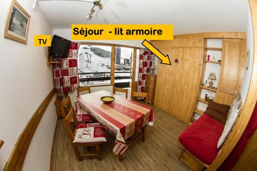 Les MENUIRES la Croisette Appt 6 pers Coeur de station